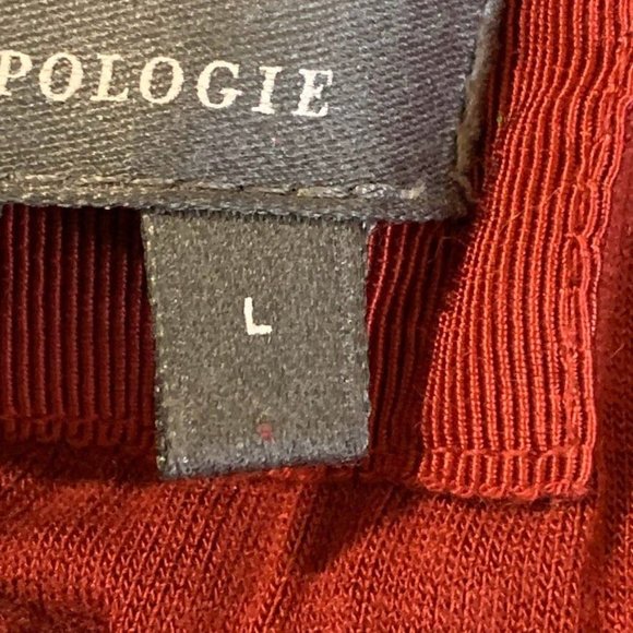 By Anthropologie Women's Sweetheart Bodice Pleated Midi Dress Size L - Picture 10 of 16